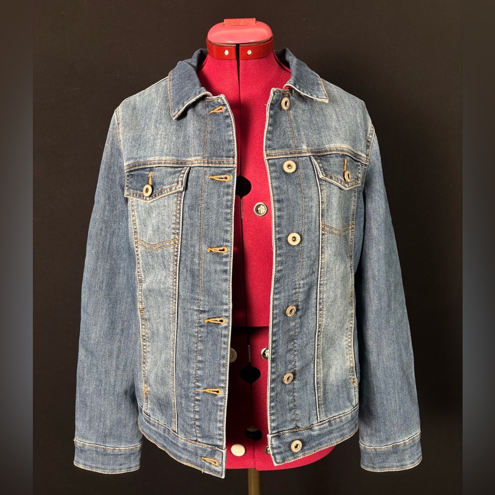 Parasuco Denim Jacket with Plaid Lining